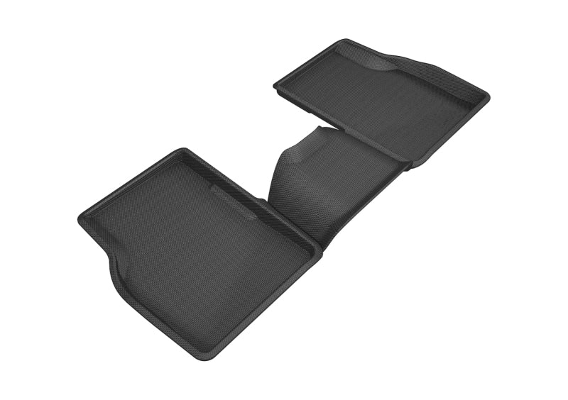 3D MAXpider 2017-2020 Jeep Compass Kagu 2nd Row Floormats - Black - ACEL1JP01621509