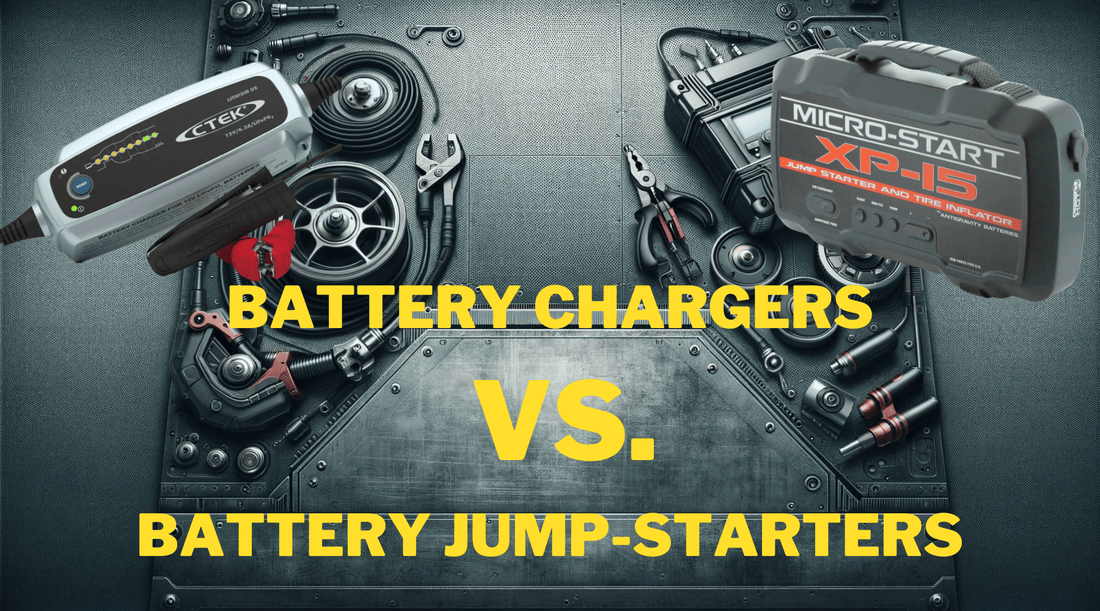 Battery Charger vs. Jump Starter: Which One Do You Need? - Texas Performance Parts