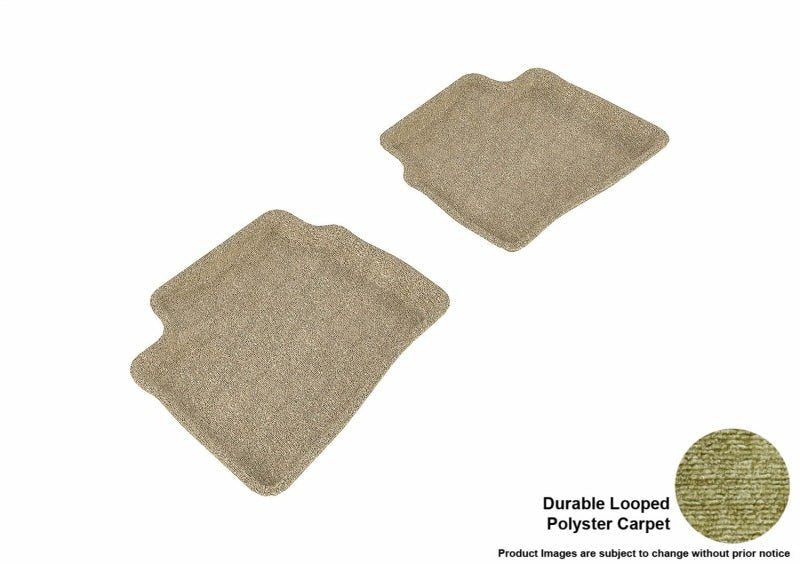 3D MAXpider 07-10 Hyundai Elantra (Sedan) Classic 2nd Row Floormat - Tan - ACEL1HY02922202