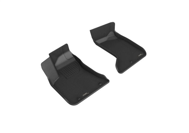 3D MAXpider 12-21 Dodge Charger AWD Kagu 1st Row Floormats - Black - ACEL1DG03311509