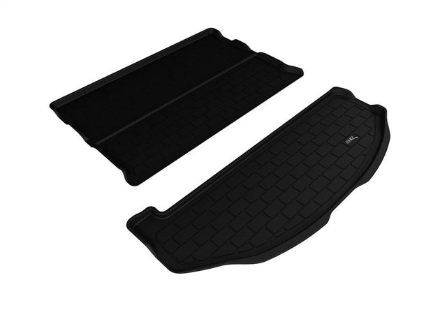 3D MAXpider 13-18 Hyundai Santa Fe 6 & 7 Seats Behind 2nd Row Stowable Kagu Cargo Liner - Black - ACEM1HY0281309