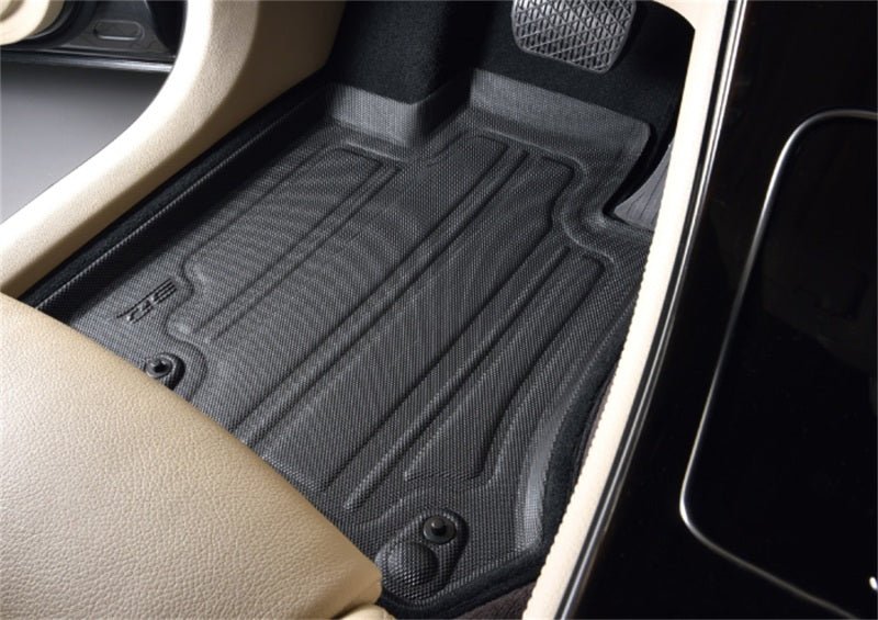 3D MAXpider 15-22 Ford F150 Supercrew Hybrid Insert Kagu 1st Row Floormat for L1FR08304609 - Black - ACESLFR083