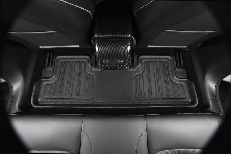 3D Maxpider 17-21 Tesla Model X Folding 7-Seat Elitect 1st 2nd 3rd Row - Floor Mat Set (Black) - ACEE1TL00501809