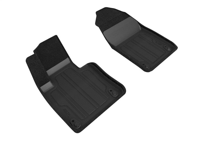 3D MAXpider 18-21 Volvo XC60 Elegant Hybrid 1st Row Floormat - Black - ACESLVV02514709