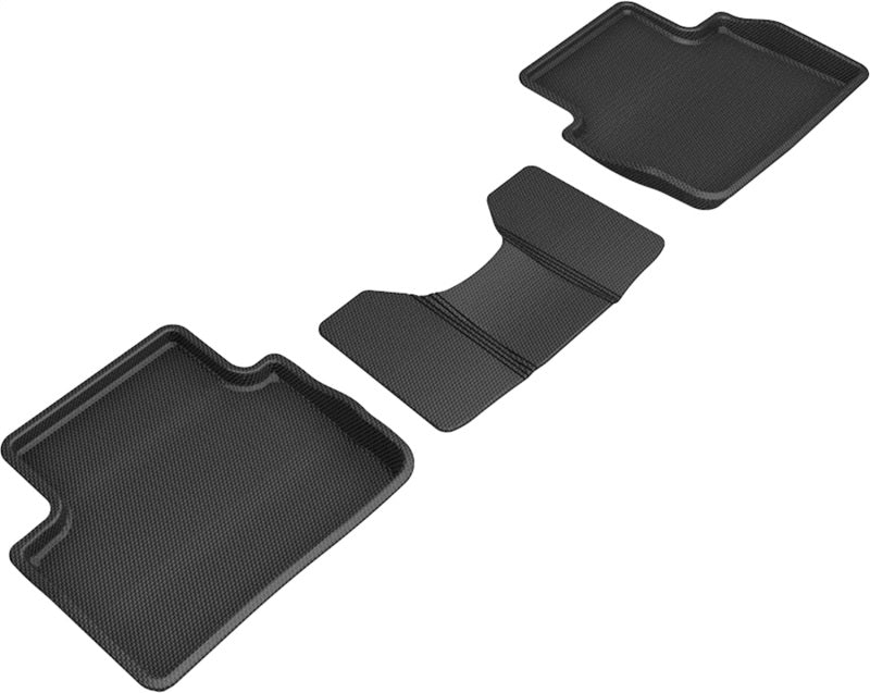 3D MAXpider 19-21 Mazda 3 / CX-30 Kagu 2nd Row Floormat - Black - ACEL1MZ06721509