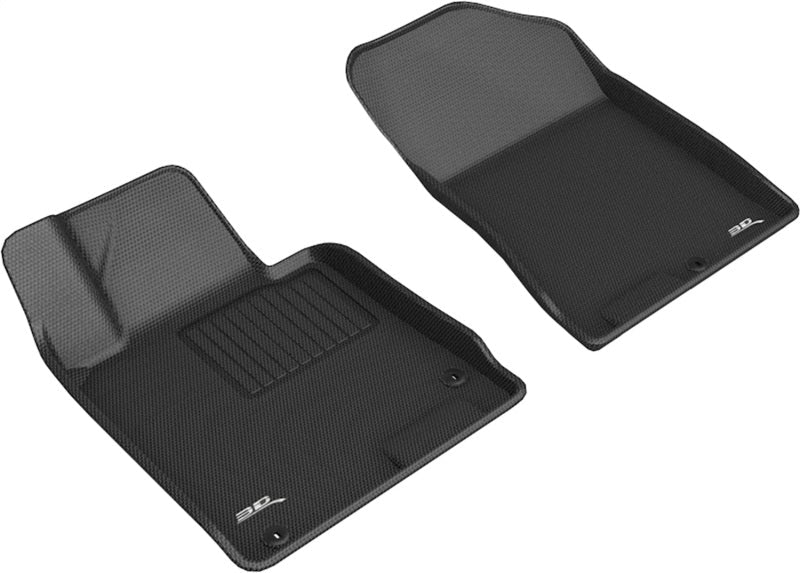 3D MAXpider 20-21 Hyundai Sonata / 2021 Kia K5 Kagu 1st Row Floormat - Black - ACEL1HY10311509