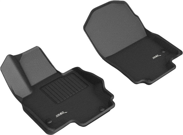 3D MAXpider 20-21 Mercedes GLS-Class (w/ Executive Rear Seat Package) Kagu 1st Row Floormats - Black - ACEL1MB11811509