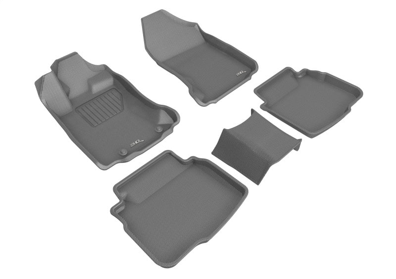 3D MAXpider 20-21 Subaru Legacy/Outback Kagu 1st Row Floormat - Gray - ACEL1SB02801501