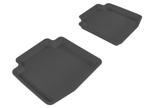 3D MAXpider 2005-2009 Buick Lacrosse Kagu 2nd Row Floormats - Black - ACEL1BC00221509