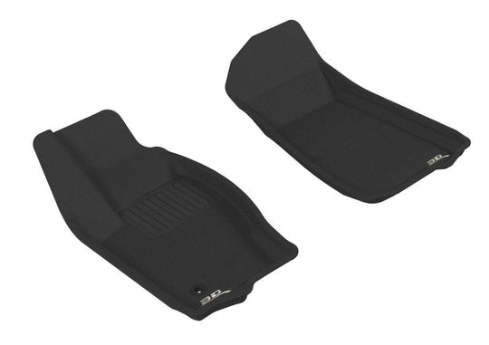 3D MAXpider 2005-2010 Jeep Grand Cherokee Kagu 1st Row Floormat - Black - ACEL1JP00111509