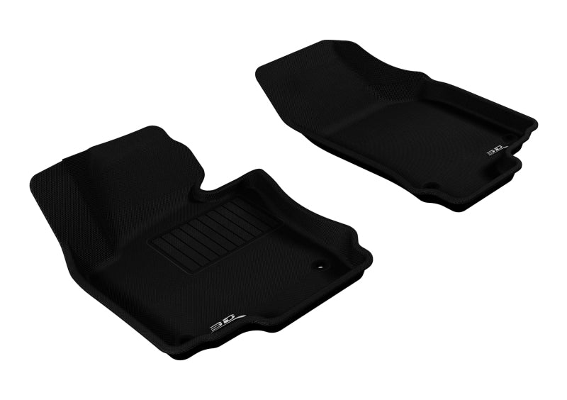 3D MAXpider 2005-2010 Volkswagen Jetta/Golf Kagu 1st Row Floormat - Black - ACEL1VW00811509