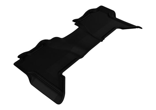 3D MAXpider 2005-2012 Nissan Pathfinder/Xterra Kagu 2nd Row Floormats - Black - ACEL1NS06521509