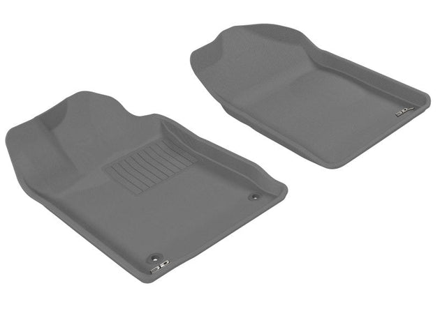 3D MAXpider 2005-2012 Toyota Avalon Kagu 1st Row Floormat - Gray - ACEL1TY05511501