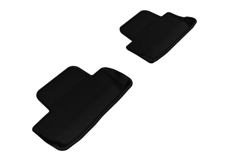 3D MAXpider 2005-2014 Ford Mustang Kagu 2nd Row Floormats - Black - ACEL1FR06521509