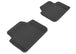 3D MAXpider 2006-2011 BMW 3 Series/X3 E90/E83 Kagu 2nd Row Floormats - Black - ACEL1BM00621509