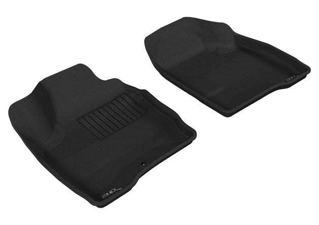 3D MAXpider 2006-2013 Chevrolet Impala/Impala Limited Kagu 1st Row Floormat - Gray - ACEL1CH04311501