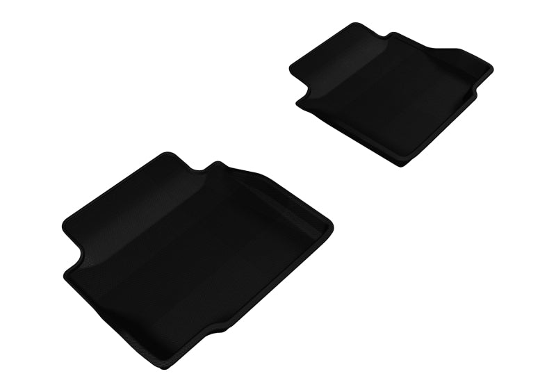 3D MAXpider 2006-2013 Chevrolet Impala/Impala Limited Kagu 2nd Row Floormats - Black - ACEL1CH04321509