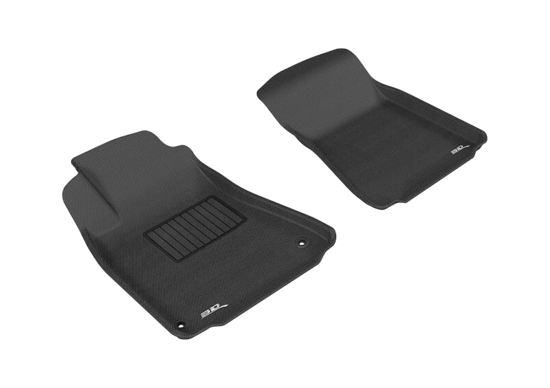 3D MAXpider 2006-2013 Lexus IS Kagu 1st Row Floormat - Black - ACEL1LX00611509