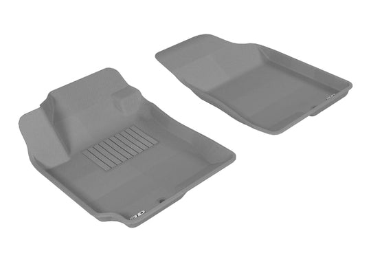 3D MAXpider 2007-2010 Hyundai Elantra Kagu 1st Row Floormat - Gray - ACEL1HY02911501