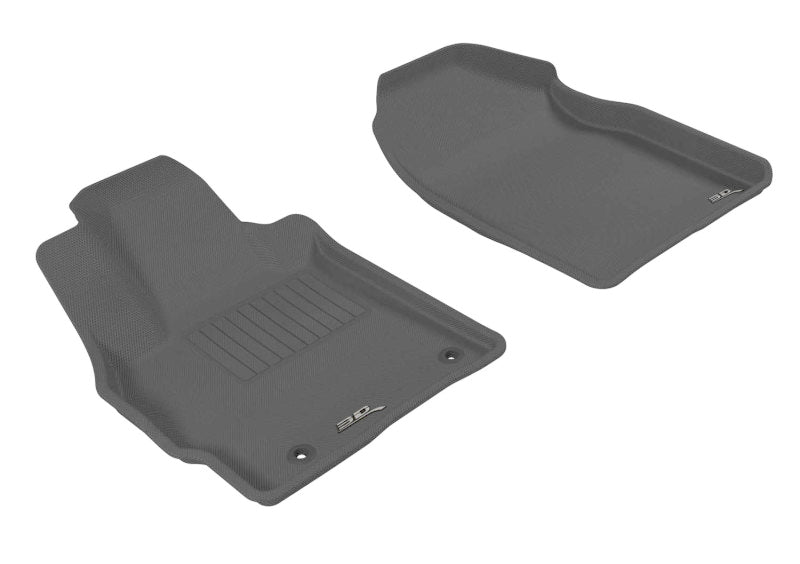 3D MAXpider 2007-2012 Mazda CX-7 Kagu 1st Row Floormat - Gray - ACEL1MZ01611501