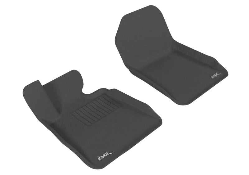 3D MAXpider 2007-2013 BMW 3 Series E93 Kagu 1st Row Floormat - Black - ACEL1BM02411509