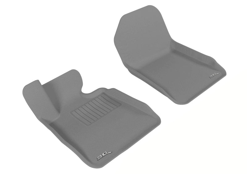 3D MAXpider 2007-2013 BMW 3 Series E93 Kagu 1st Row Floormat - Gray - ACEL1BM02411501