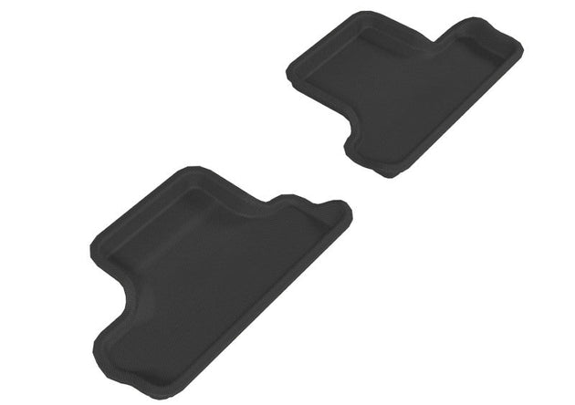 3D MAXpider 2007-2013 Mini Cooper Convertible Kagu 2nd Row Floormats - Black - ACEL1MN00121509