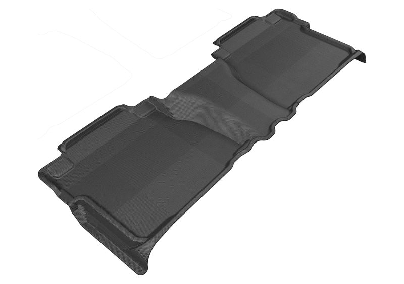 3D MAXpider 2007-2013 Toyota Tundra Double Cab Kagu 2nd Row Floormats - Black - ACEL1TY14721509