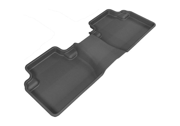 3D MAXpider 2007-2019 Mitsubishi Outlander Kagu 2nd Row Floormats - Black - ACEL1MT01021509