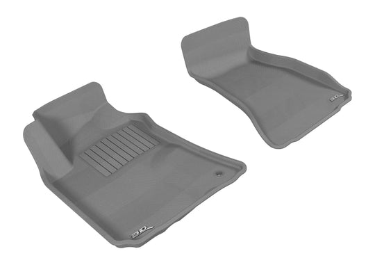 3D MAXpider 2008-2010 Dodge Challenger Kagu 1st Row Floormat - Gray - ACEL1DG01511501