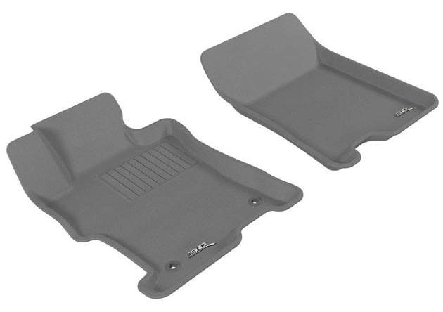 3D MAXpider 2008-2012 Honda Accord Kagu 1st Row Floormat - Gray - ACEL1HD00811501