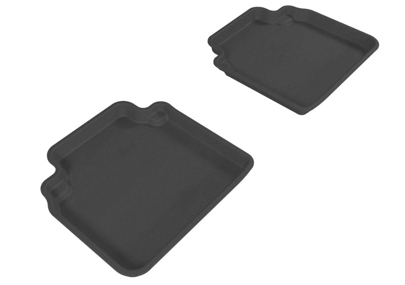 3D MAXpider 2008-2012 Honda Accord Kagu 2nd Row Floormats - Black - ACEL1HD00821509