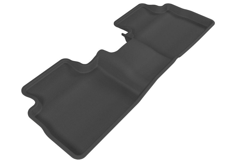 3D MAXpider 2008-2013 Nissan Rogue Kagu 2nd Row Floormats - Black - ACEL1NS02921509