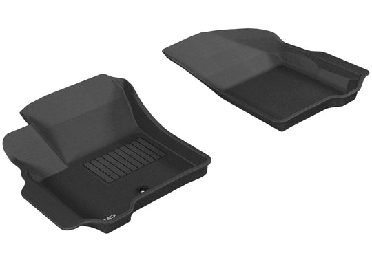 3D MAXpider 2009-2012 Dodge Journey Kagu 1st Row Floormat - Black - ACEL1DG00511509