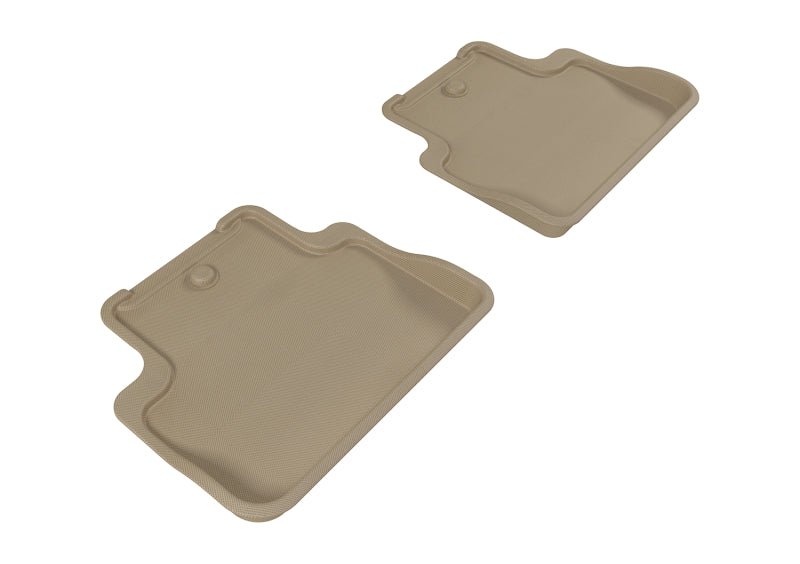 3D MAXpider 2009-2014 Acura TL FWD Kagu 2nd Row Floormats - Tan - ACEL1AC00321502