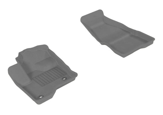 3D MAXpider 2009-2019 Ford Flex Kagu 1st Row Floormat - Gray - ACEL1FR02111501