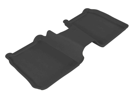 3D MAXpider 2009-2019 Ford Flex Kagu 2nd Row Floormats - Black - ACEL1FR02121509