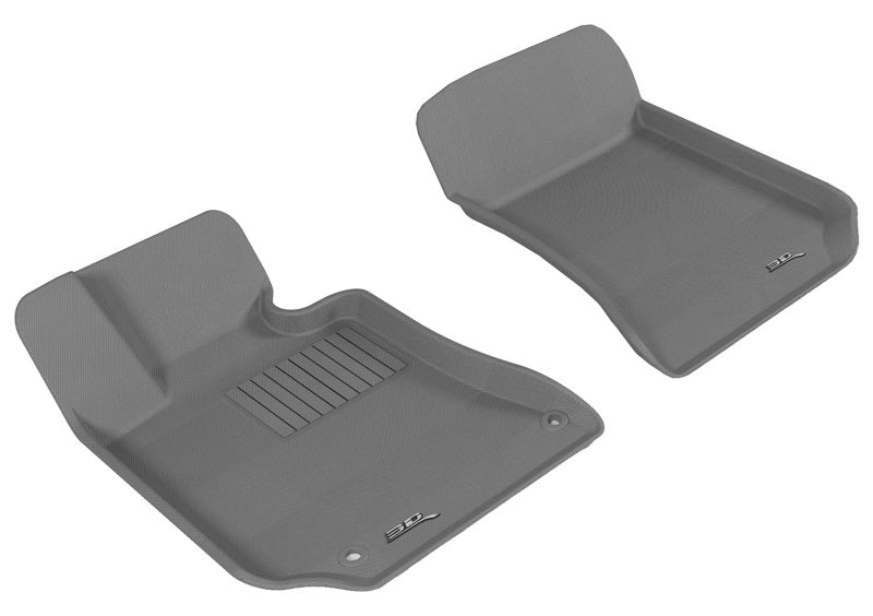 3D MAXpider 2010-2013 Mercedes-Benz E-Class W212 Kagu 1st Row Floormat - Gray - ACEL1MB05711501