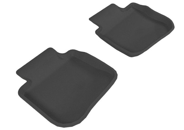 3D MAXpider 2010-2014 Subaru Legacy/Outback Kagu 2nd Row Floormats - Black - ACEL1SB00421509