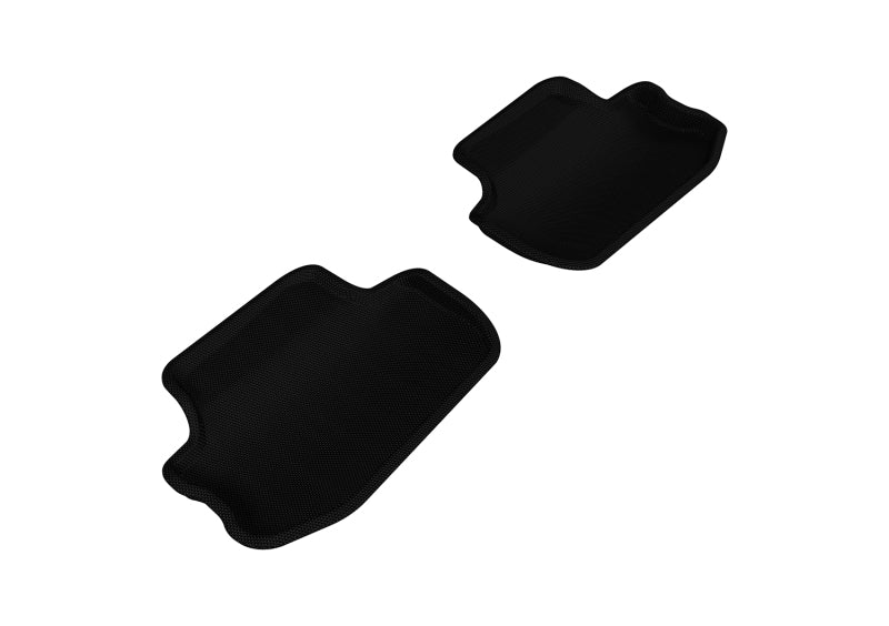 3D MAXpider 2010-2015 Chevrolet Camaro Kagu 2nd Row Floormats - Black - ACEL1CH01721509