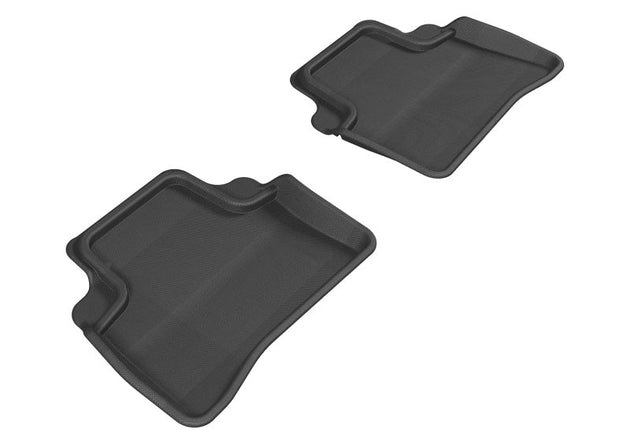 3D MAXpider 2010-2016 Mercedes-Benz E-Class W212 Kagu 2nd Row Floormats - Black - ACEL1MB05721509