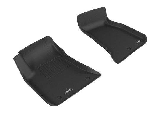 3D MAXpider 2011-2014 Dodge Challenger Kagu 1st Row Floormat - Black - ACEL1DG02411509