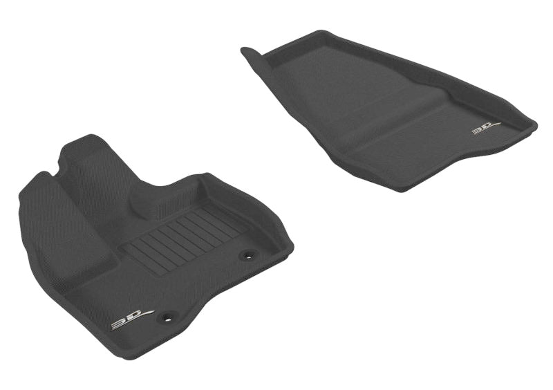 3D MAXpider 2011-2014 Ford Explorer Kagu 1st Row Floormat - Black - ACEL1FR03611509