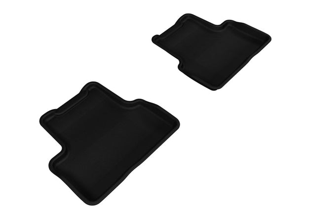 3D MAXpider 2011-2015 Chevrolet Cruze/Cruze Limited Kagu 2nd Row Floormats - Black - ACEL1CH04421509