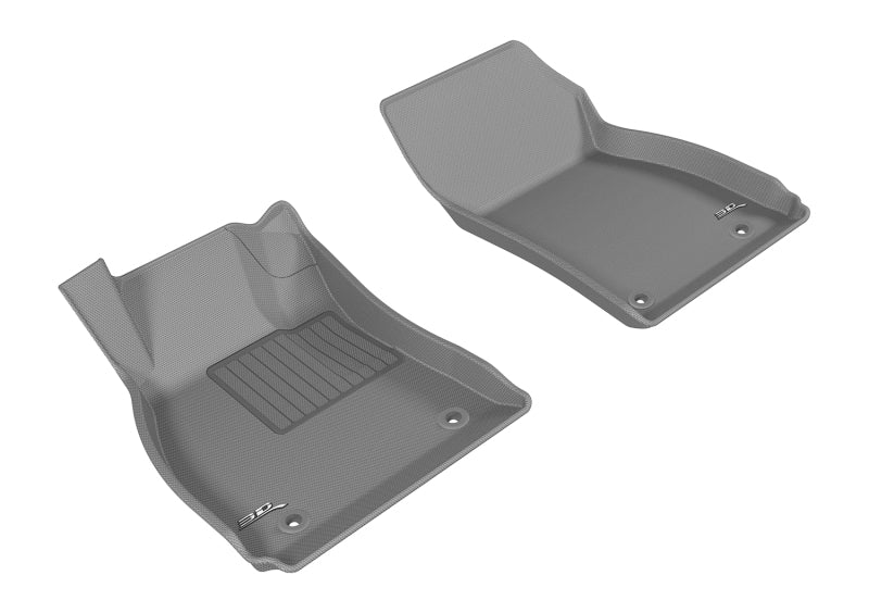 3D MAXpider 2011-2017 Buick Regal Kagu 1st Row Floormat - Gray - ACEL1BC02611501