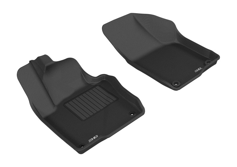3D MAXpider 2011-2018 Volkswagen Jetta Sedan Kagu 1st Row Floormat - Black - ACEL1VW05511509
