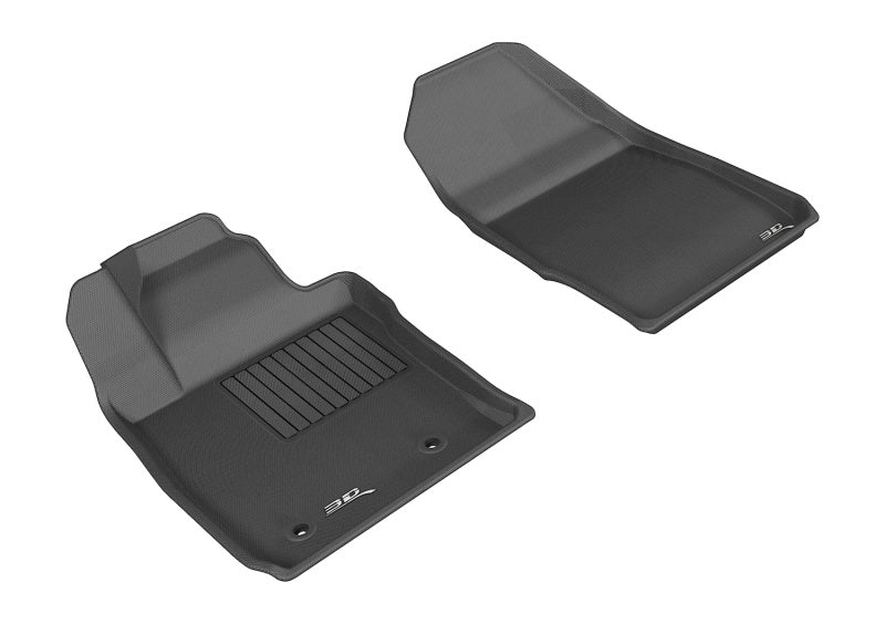 3D MAXpider 2011-2019 Ford Fiesta Kagu 1st Row Floormat - Black - ACEL1FR08011509