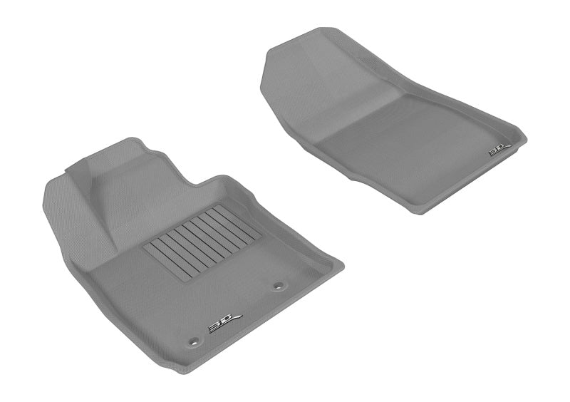 3D MAXpider 2011-2019 Ford Fiesta Kagu 1st Row Floormat - Gray - ACEL1FR08011501