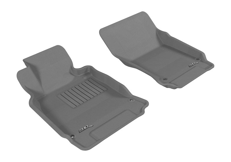 3D MAXpider 2011-2019 Infiniti Q70/M37 Kagu 1st Row Floormat - Gray - ACEL1IN01511501