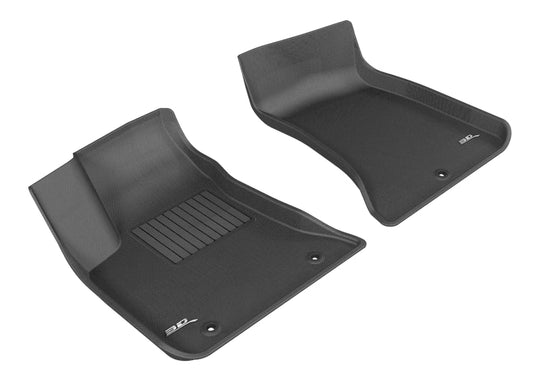 3D MAXpider 2011-2020 Dodge/Chrysler Charger Rwd/300/300C Rwd Kagu 1st Row Floormat - Black - ACEL1DG01411509